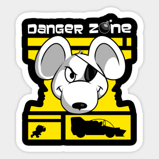 Danger Zone Sticker